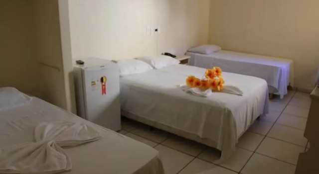 Трёхместный номер Standard Hotel Beira Rio Aquidauana
