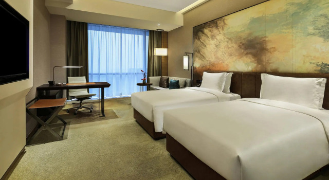 Двухместный номер Standard с видом на реку Crowne Plaza Chengdu Wenjiang by IHG