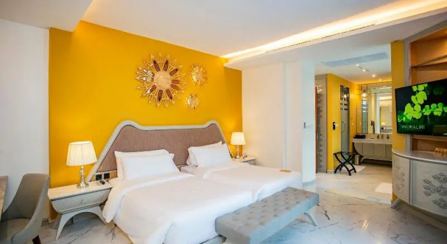Вилла с 4 комнатами с балконом Phukalini Luxury Pool Villa & Onsen