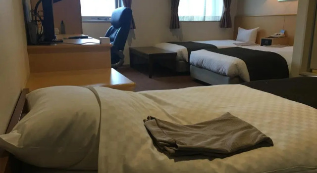 Трёхместный номер Standard Yamagata Kokusai Hotel