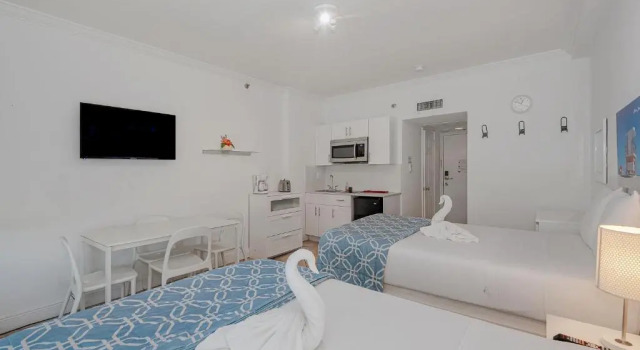Студия с видом на море Beach Front Studio Miami Beach