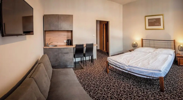 O podwyższonym standardzie pokój Hotel Brixen