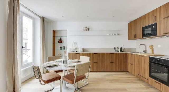 Modern and Elegant apt 1bd/4p - Quartier Latin, Забронировать Отель Париж Иль-де-Франс, рядом с Лувр — Риволи