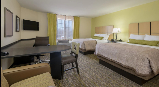 Четырёхместный люкс Candlewood Suites Del City by IHG