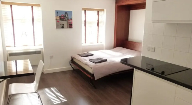 SS Property Hub - City of London Studio Apartment 12