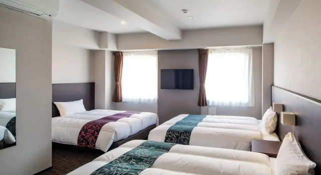 Трёхместный номер Standard Hotel Elite Kyoto Station