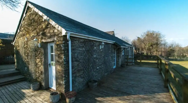 Luxus Hütte mit Balkon Trenderway Farm