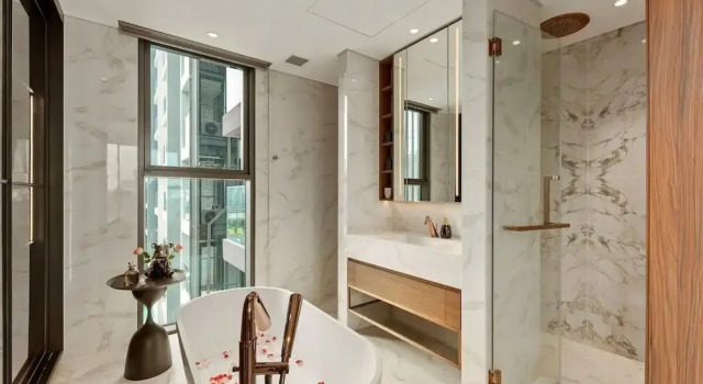 Клубный люкс Presidential с 3 комнатами с балконом и с видом на гавань Bluesky Zeit River Metropole Apt Hotel