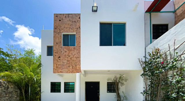 Villa Coral Cerebro de Espacio Yocte con Alberca a 10min de la 5taAv, Prenota Villa Playa del Carmen Quintana Roo