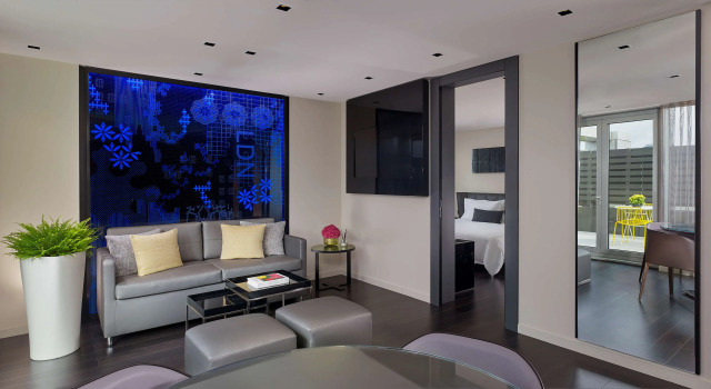 Двухместный люкс c 1 комнатой Park Plaza London Waterloo