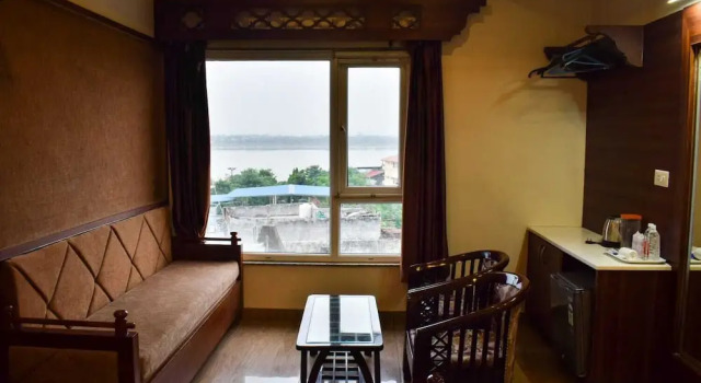Номер Superior с видом на реку Hotel Banaras Haveli