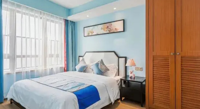 Люкс Deluxe с 2 комнатами с видом на море Yixian Hai'an Seaview Hotel