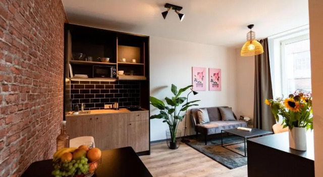 Апартаменты c 1 комнатой PHNX Aparthotel Hamburg