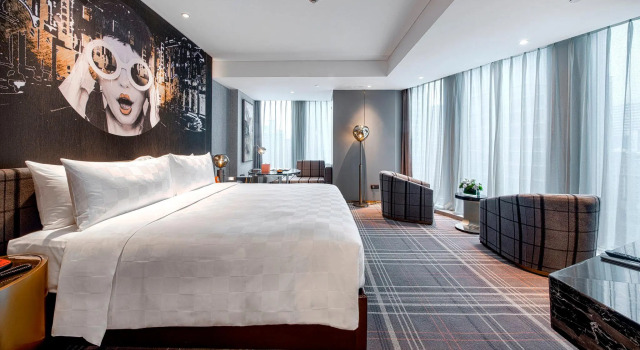 Номер Standard Hotel Indigo Shanghai JingAn by IHG