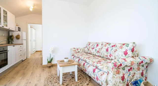 Апартаменты c 1 комнатой с балконом и с видом на море Apartments Lovro