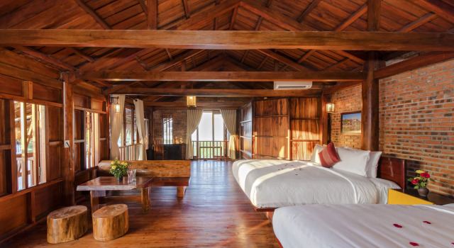 Wooden Lodge Homestay, Rezervovat Hotel Hotely v Quang Nam s parkováním, Parkování