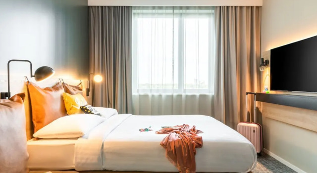 Двухместный семейный номер Moxy Sleeper Moxy Berlin Airport