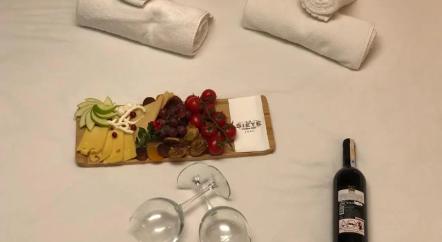 Двухместный номер Standard с балконом Siete Hotel