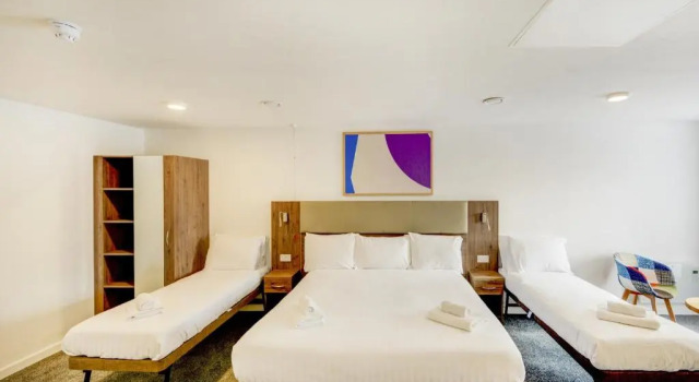 Трёхместный номер Classic OYO Plymouth Central Hotel