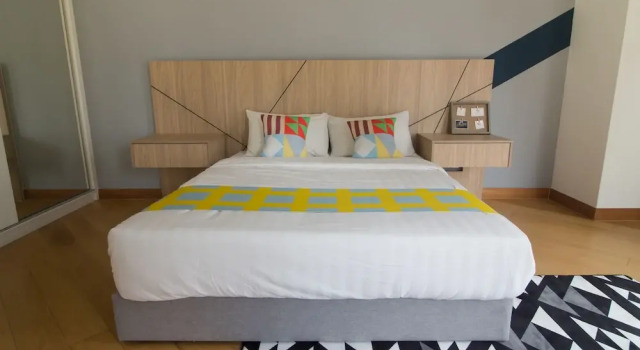 Апартаменты Classic OYO Home 501 Luxury 1BR Crest Condo