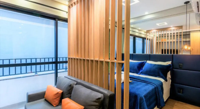 Студия BA2 Studio Novo Moderno Centro Paulista Bela Vista