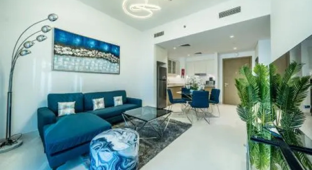 1BR Apartment in CREEKSIDE 18; Dubai Creek Harbour, Забронировать Апартаменты/квартира Отели Дубая с бассейном, Бассейн