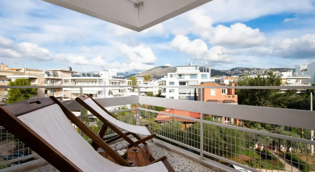 Люкс Sea And City Voula Suite