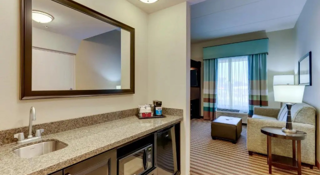 Студия Hampton Inn and Suites Swansboro Near Camp Lejeune