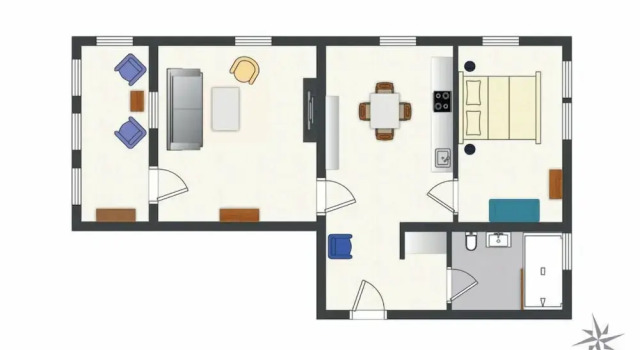 Апартаменты c 1 комнатой OSTKÜSTE - Nadler Hof Design Apartments