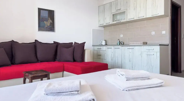 Студия Comfort с балконом Open Sea Apartments