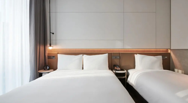 Двухместный семейный номер Standard Nine Tree Premier ROKAUS Hotel Seoul Yongsan