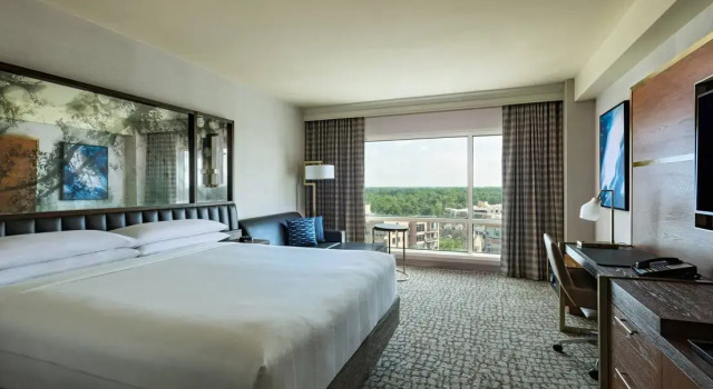 Двухместный номер Standard с видом на воду The Woodlands Waterway Marriott Hotel and Convention Center
