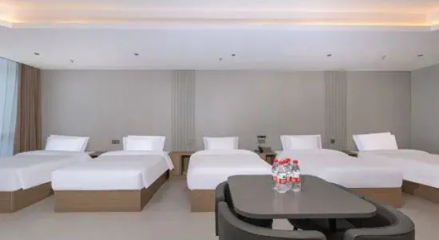 Кровать в общем номере Manpo E-sports Business Hotel