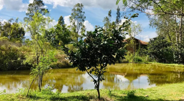 Коттедж "Acogedora Cabaña Ojo de Agua en Villa de Leyva -Vistas Increíbles de las Montañas Iguaque