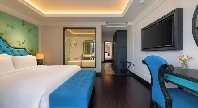 Семейный номер Standard с балконом Hoi An Delicacy Hotel & Spa