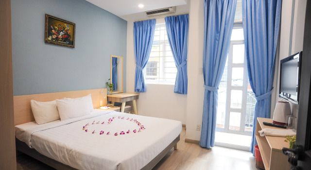 Двухместный номер Standard с балконом MyAnh120 Hotel Saigon