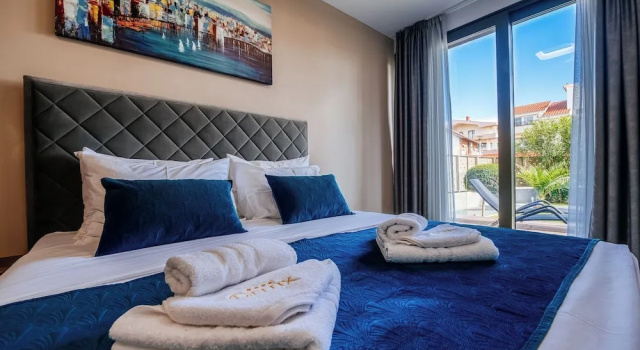 Апартаменты c 1 комнатой с видом на сад Dedaj Resort - Villa Delux with Sea View Pool