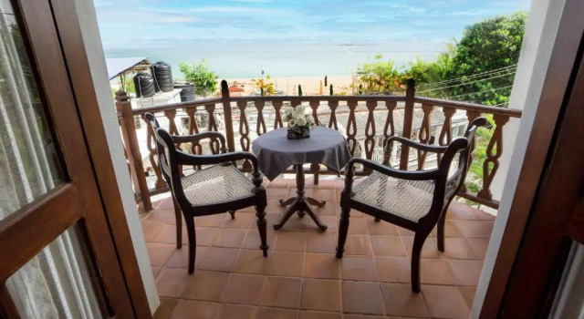 Одноместный номер Standard с балконом Hotel Neptune Bay unawatuna beach