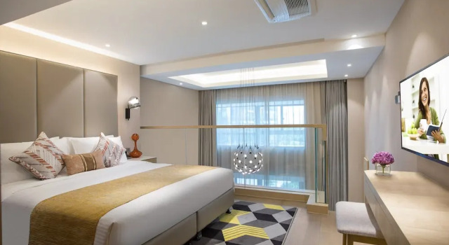 Loft Deluxe c 1 комнатой Citadines Keqiao Shaoxing