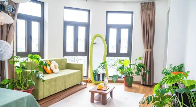 Двухместный номер Standard с балконом и с видом на город Katka Riverside Homestay Hai Phong
