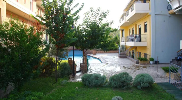 Peaceful Apartment for 4 ppl @ Thin Alos Complex, Rezerwuj Apartament Aigio Achaia