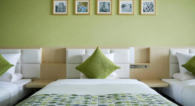 Трёхместный номер Deluxe Art Hotel Osaka Bay Tower
