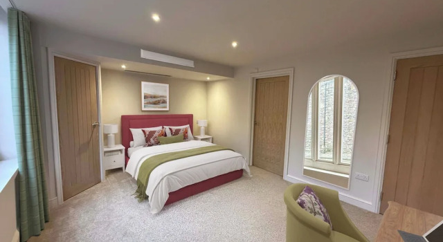 Modern Hotel Room In Historic Malthouse