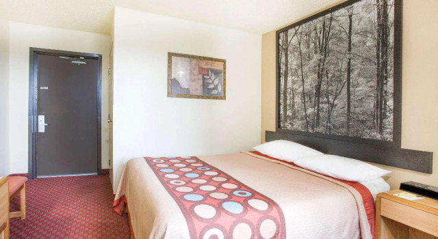Standard- dobbelt værelse Super 8 by Wyndham Lexington VA