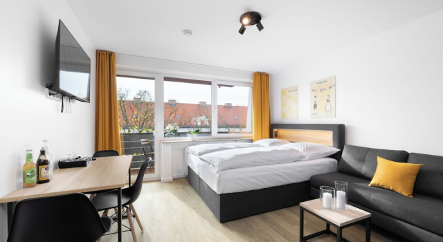 Апартаменты Homaris Apartments München Laim