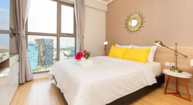 DHOME PREMIUM 3Brs Apt, Spacious Space, EXELLENT View, Забронировать Отель District 6 Хошимин, рядом с Saigon River Tunnel