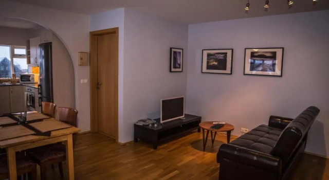 Апартаменты c 1 комнатой с видом на море Bakki Apartments & Hostel