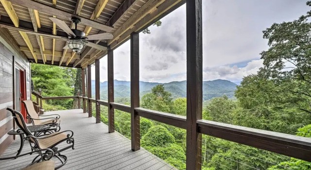 Коттедж Bryson City Cabin w/ Hot Tub ~ 10 Mi to Dtwn!