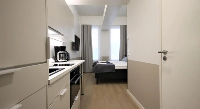 Студия Forenom Aparthotel Varkaus