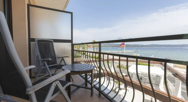 Двухместный номер Comfort с видом на море Hôtel Les Alizés